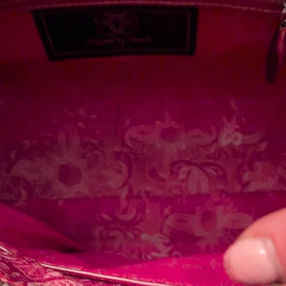 New With Tags Sharif Vintage  Multicolor Patchworkl uxury Shoulder Bag - Picture 5 of 8